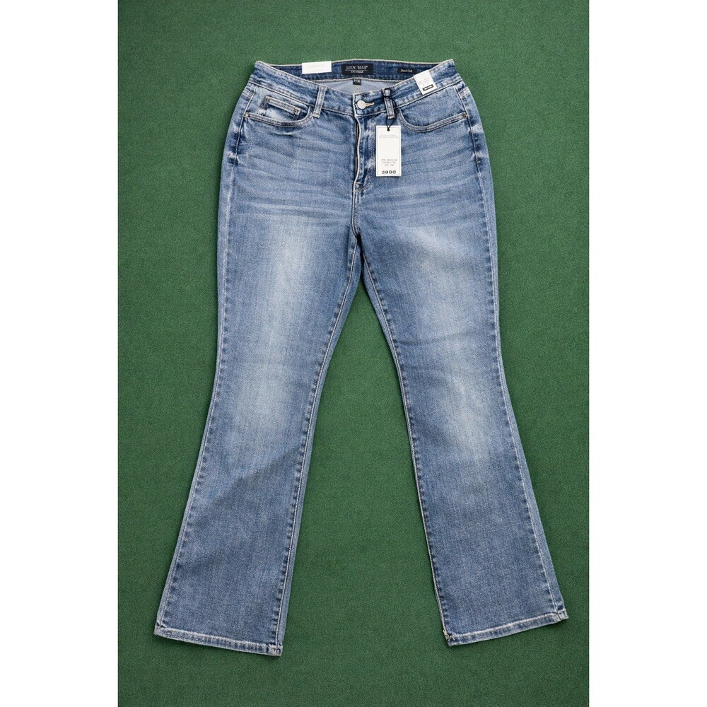 Judy Blue Mid Rise Bootcut Jeans — Size 14W — New With Tags